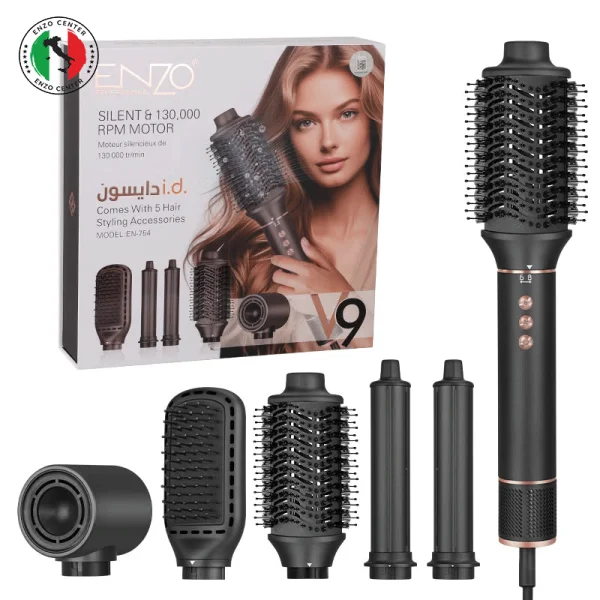 سشوار انزو v9 مشکی